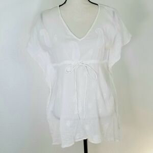 OLD NAVY Flowy White Gauze Top, size XS